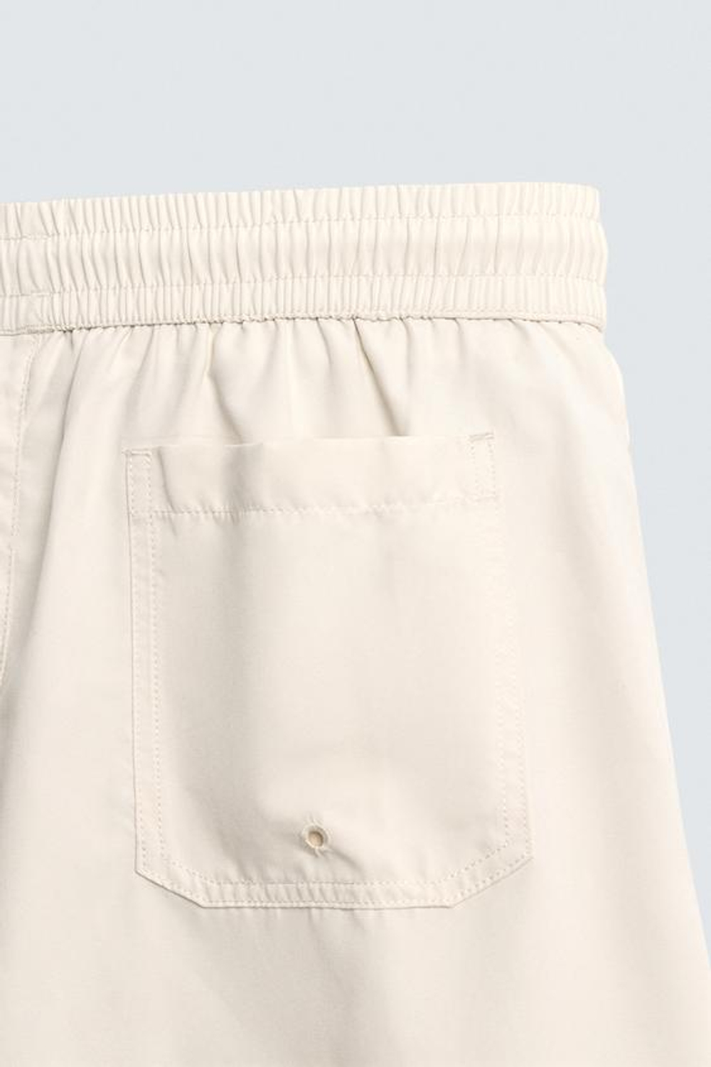 ZARA ДЛИННЫЕ ПЛАВКИ ИЗ МЯГКОЙ ТКАНИ, ЭКРЮ