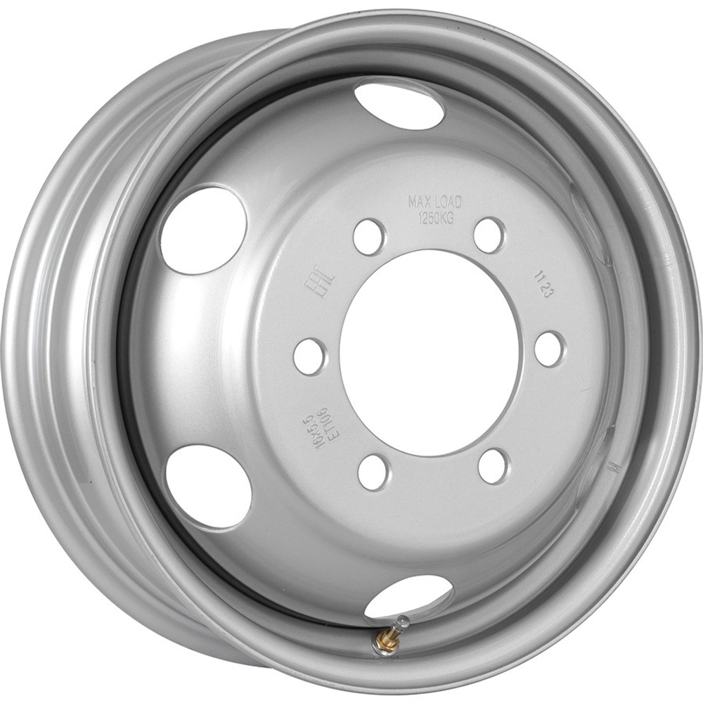 Диск TOPU (SRW) 3165587 R16x5.5 6x170 ET106 CB130 Silver с вентилем, 1350 кг
