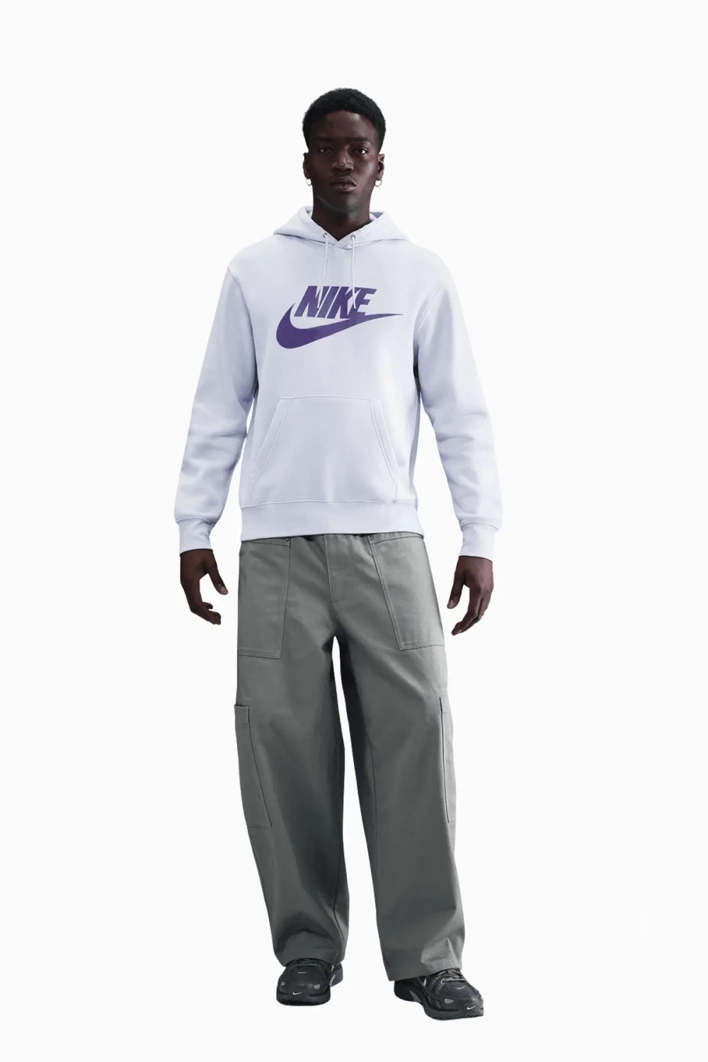Кофта Nike Club - серый