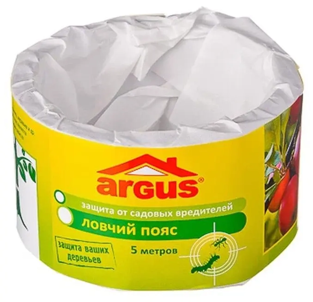 Липкая лента от садовых вредителей Ловчий пояс Argus