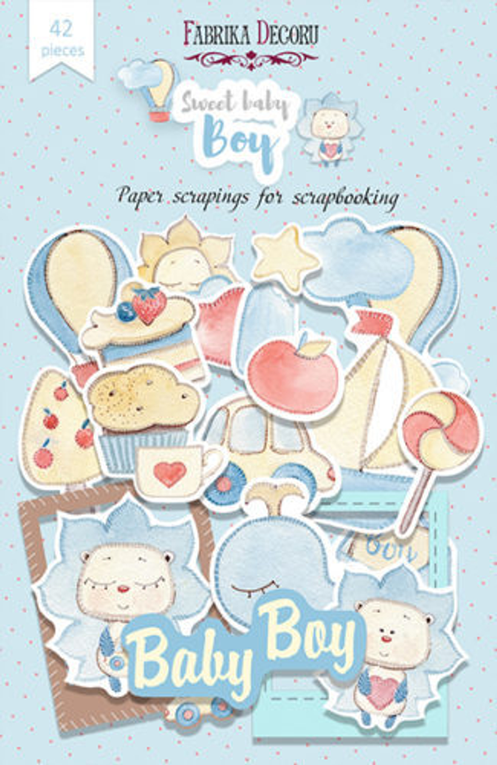 Набор высечек, коллекция "My little baby boy-1"