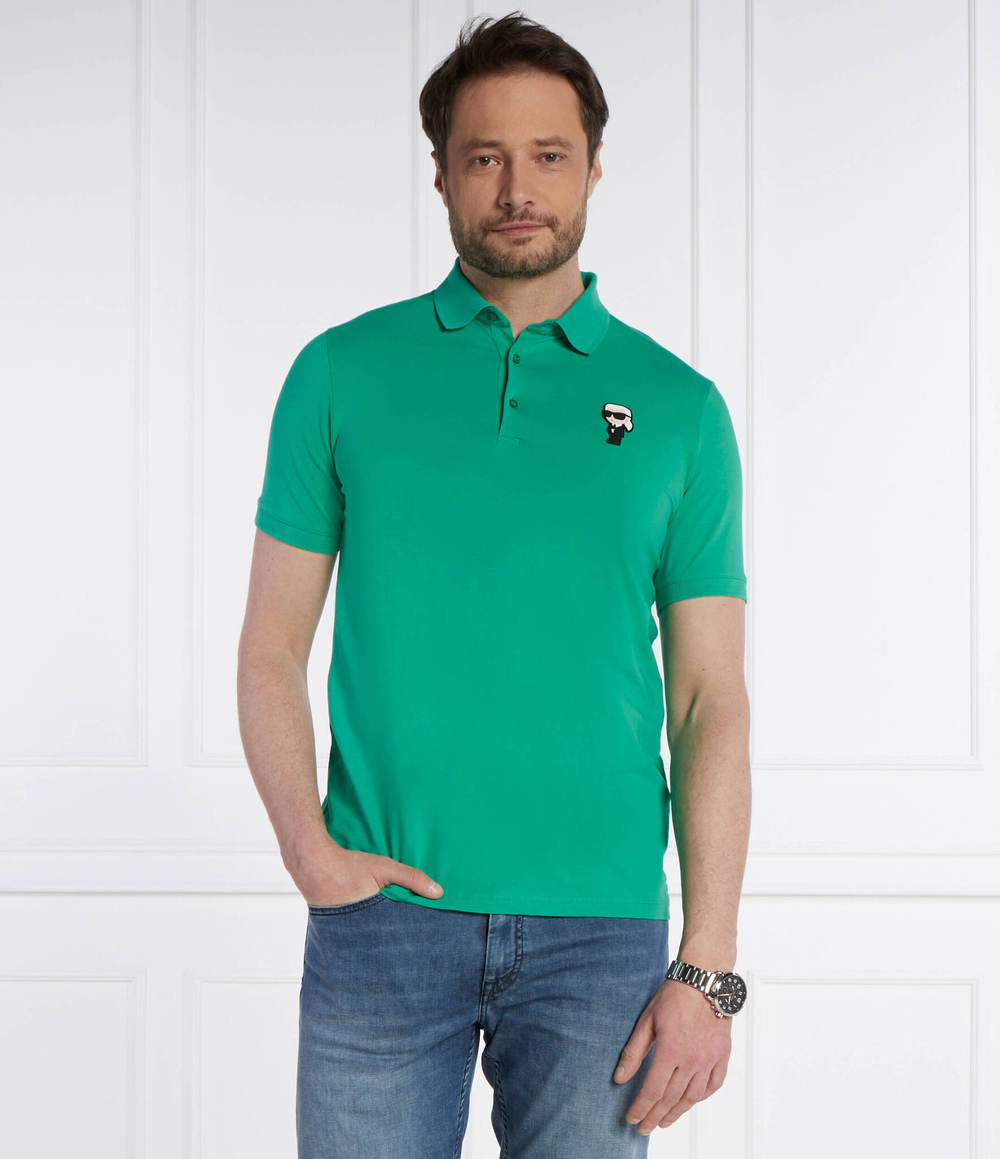 Поло Karl Lagerfeld - зеленый(745022 542221)