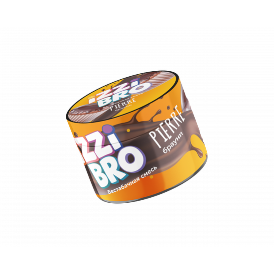 Бестабачная смесь IZZIBRO с ароматом Брауни (Pierre), 50 гр