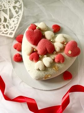 Торт сердце  №1069