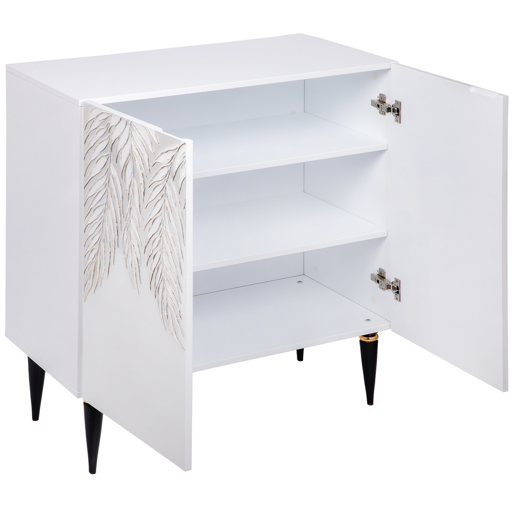 Комод Тропик Классик с 2 полками Айс Найт Голд