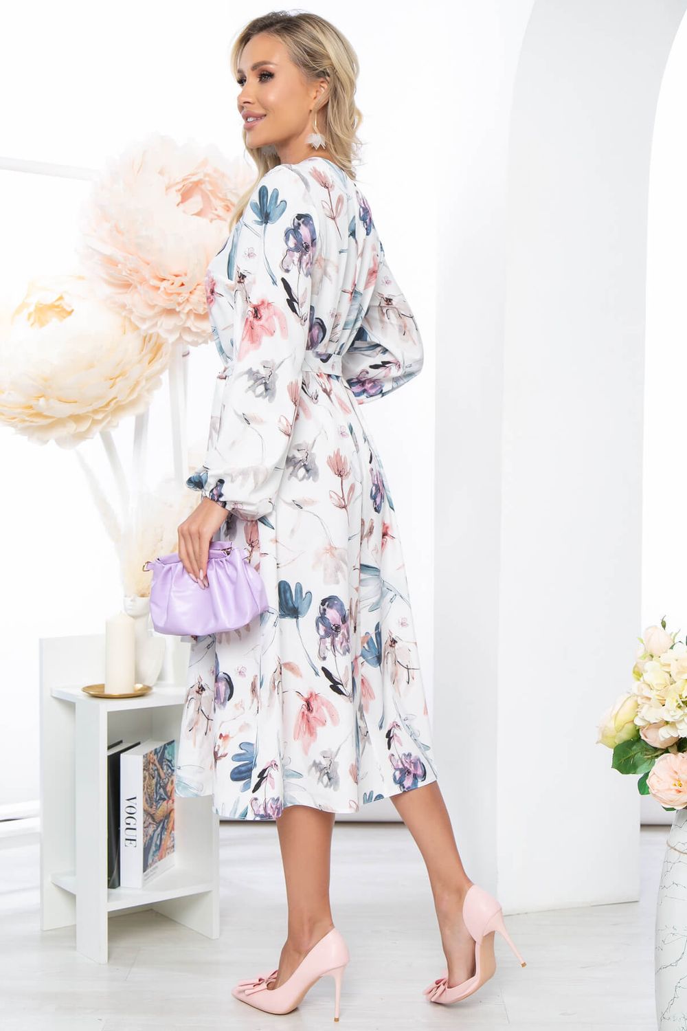 Платье "Надежда" (акварель) П5253 LT Collection (Акция)