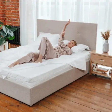 Кровать BuyRelax (рогожка, без ПМ)