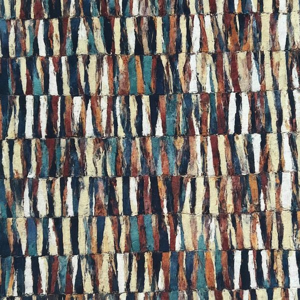 ЭТНИЧЕСКИЙ КОВЕР, отрез 90 см, 100% хлопок 1