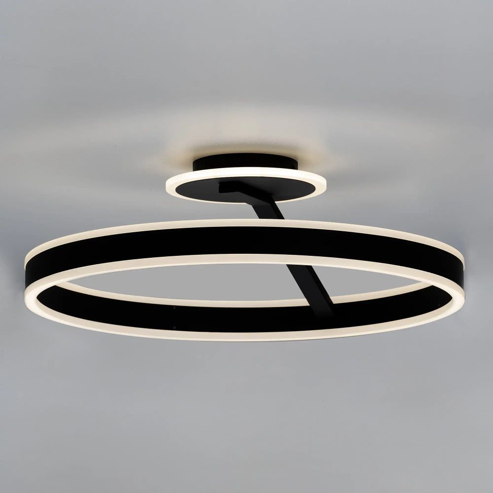 Citilux Дуэт CL719751 LED Люстра с пультом Чёрный