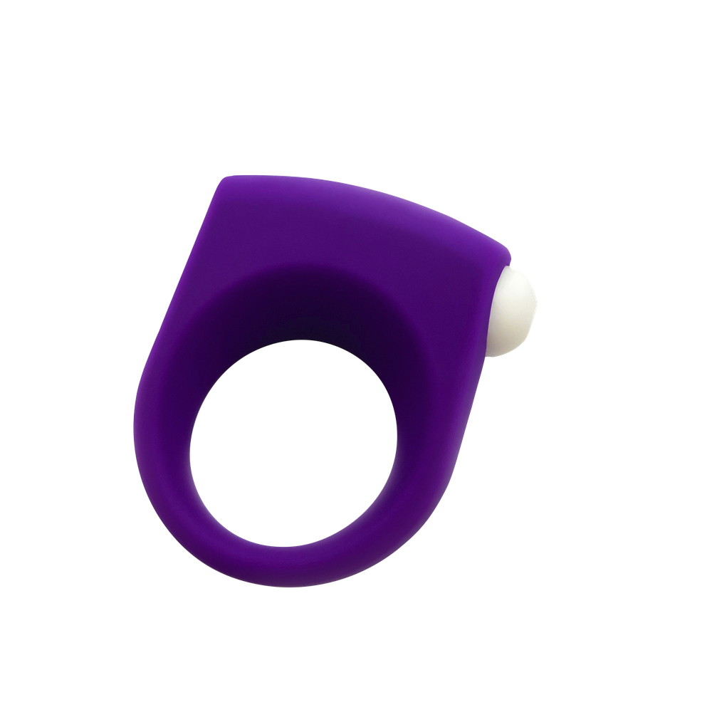 Эрекционное кольцо Puggle Vibrating Ring with Bullet Purple 33673AL