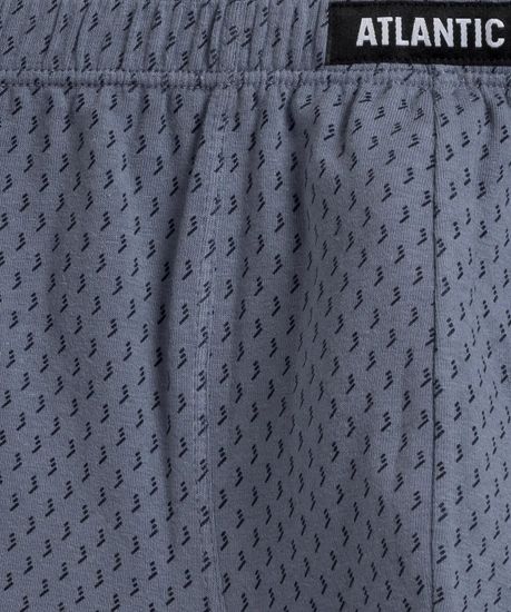 Трусы мужские боксеры (3шт), Atlantic 3MH-190, серый + темно-синий + индиго