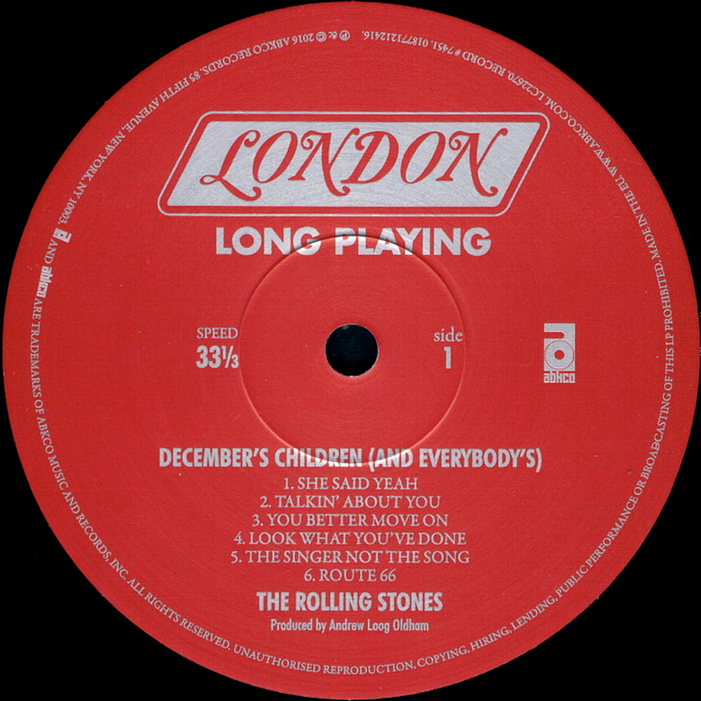 The Rolling Stones / December's Children (And Everybody's)(LP)