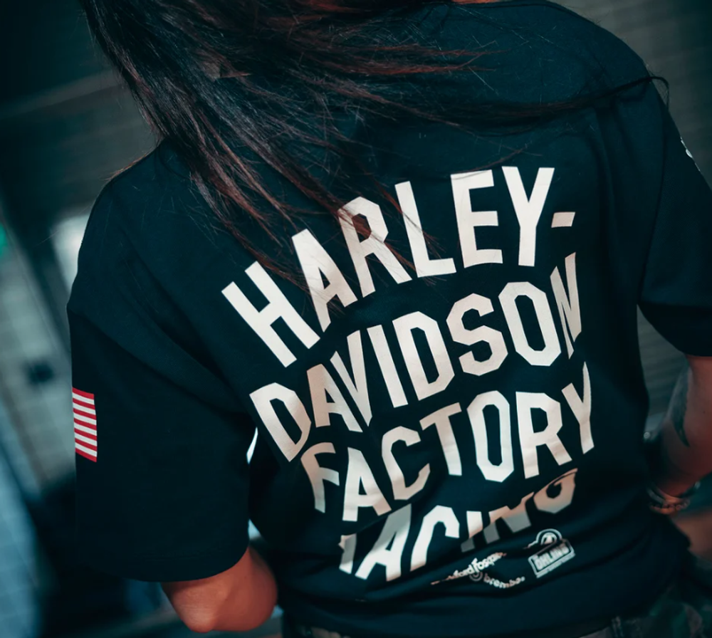 96861-25VX Лимитированная коллекция Harley-Davidson® Factory Racing Team - футболка