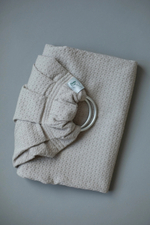 Тканый слинг на кольцах «Крепкие объятия», Какао