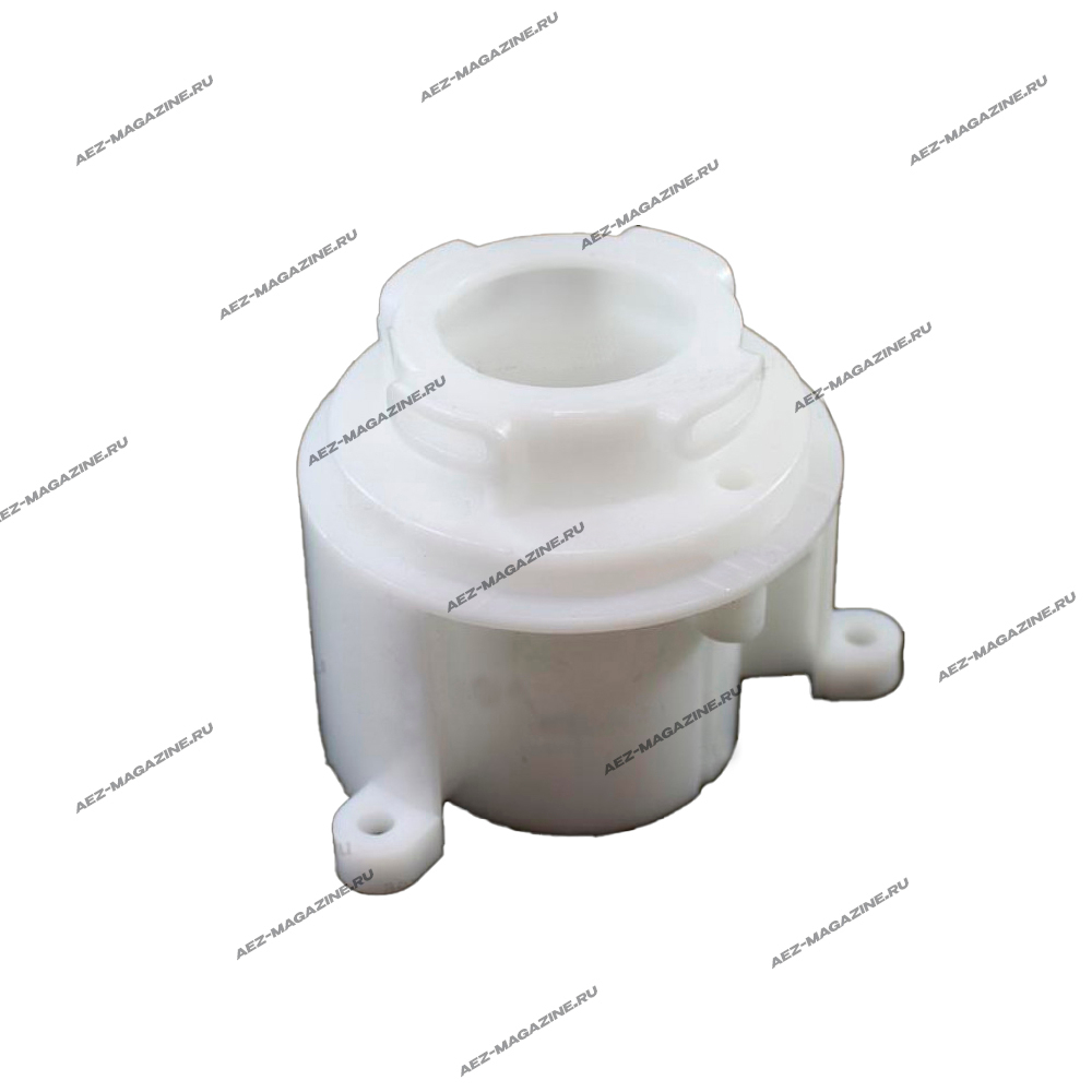 Втулка корпуса редуктора мясорубки, расстояние м/ду отв крепления 62х48х62мм, H-56мм,внутр D-26/34мм