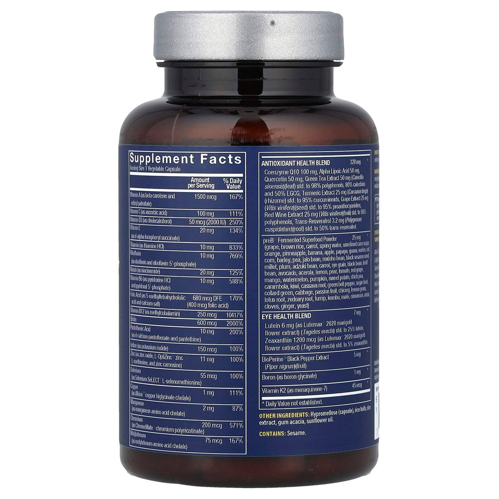 Vthrive, Bioactive Women's 50+ One Daily Multi, 30 растительных капсул