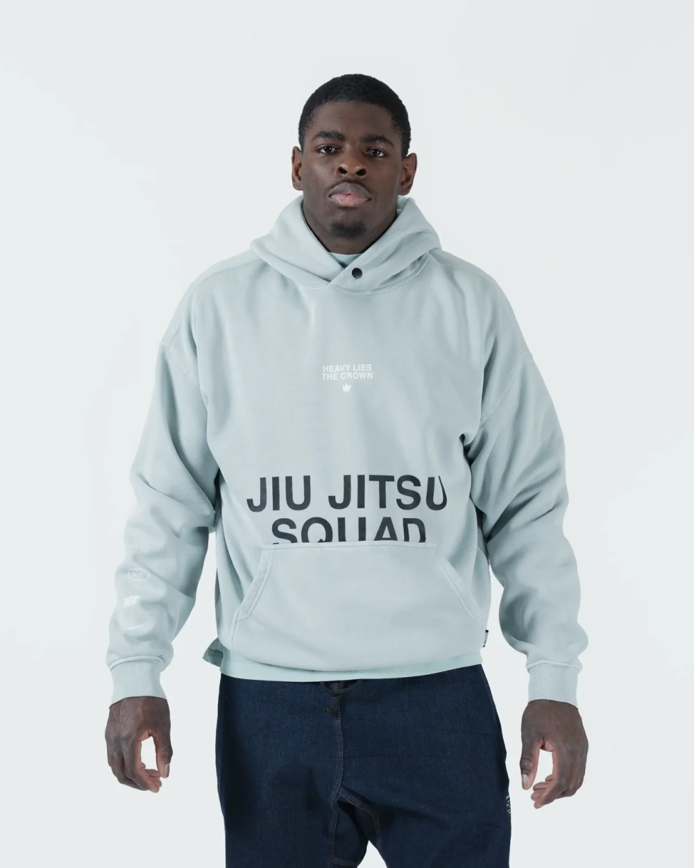 Худи KINGZ Jiu Jitsu Squad V2 - Sea Foam