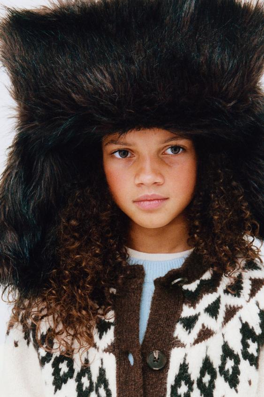 ZARA ЖАККАРДОВЫЙ КАРДИГАН, СВЕТЛО-КОРИЧНЕВЫЙ