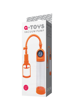 Помпа для пениса TOYFA A-Toys, Силикон, Прозрачный, 20 см