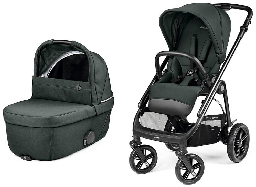 Коляска Peg Perego Veloce TC Brio Culla Belvedere Lounge 3 в 1 Metal