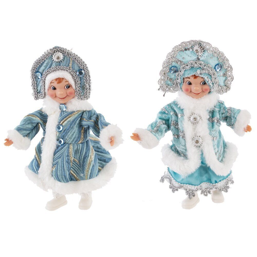 GAEM Игрушка набивная "Снегурочка", L13 W5 H20 см, 2в.
