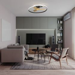 Светильник с вентилятором Mantra (люстры-вентиляторы) Ocean 8236