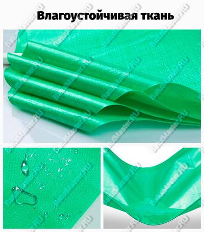 Тент укрывной "Горизонт", 12×8 м, 210 г/м²