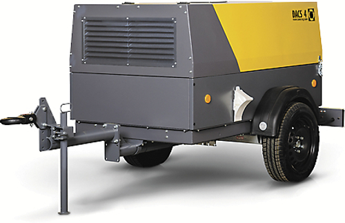 Дизельный компрессор comprag dacs 4 на шасси