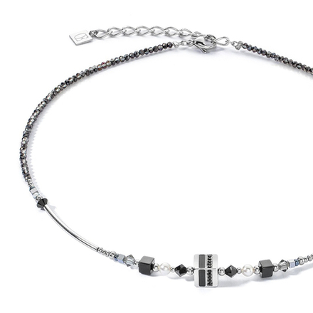 Колье Coeur de Lion Black-Silver 4355/10-1317