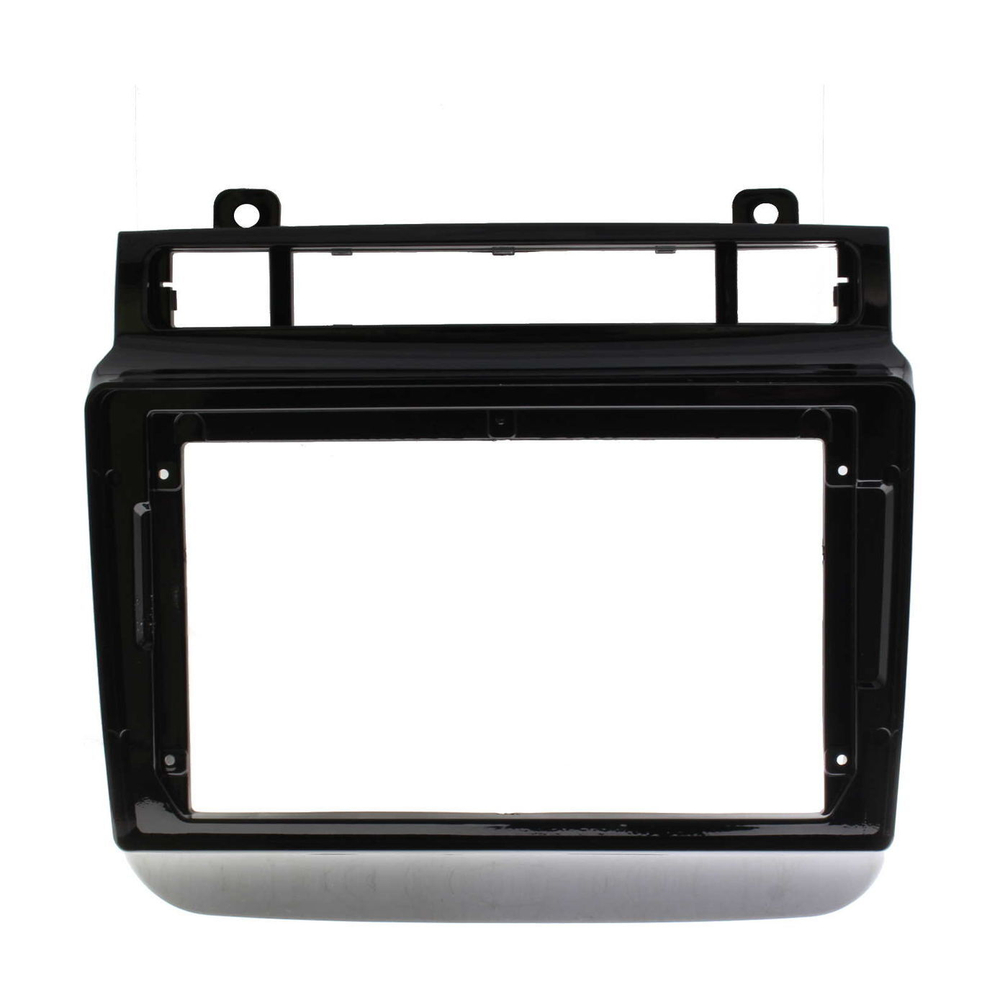 Комплект рамки с разъёмами 9"+can VW Touareg 2 NF 2010-2018 RCD550 - поддержка климата и подогревов, парктроников, и камеры ЗВ. Нет настройки вебасты - Car-Smart 7181-A