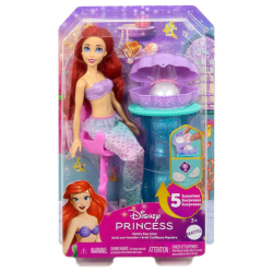Disney Princess - Принцесса Ариэлька Ракушка Туалетный столик Кукла + аксессуары JBF86