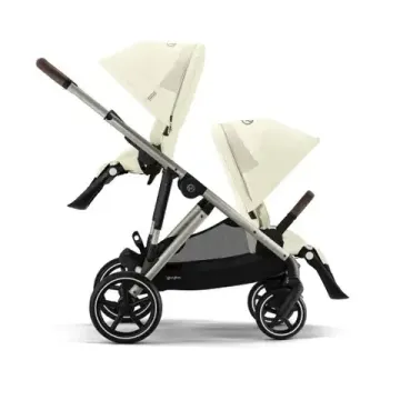 Коляска для двойни 2 в 1 Cybex Gazelle S (Seashell beige)