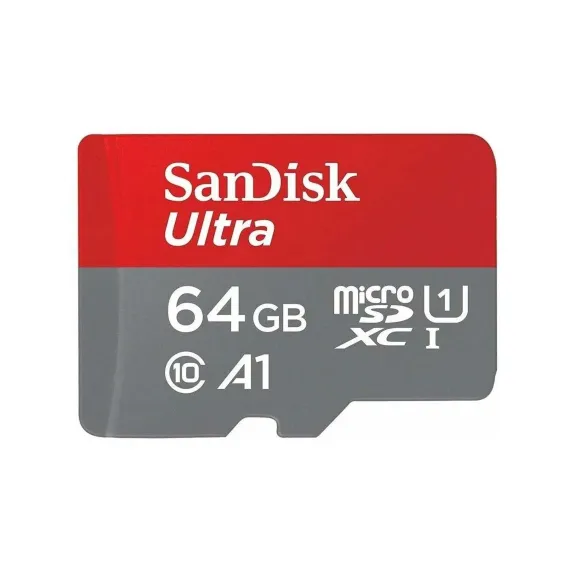 SanDisk Ultra 64GB MicroSD Card 140 Mb/c R UHS-I