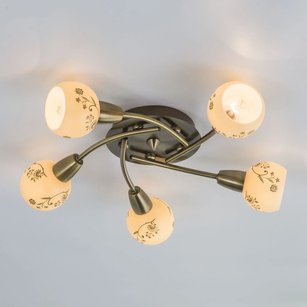 Citilux Соната CL520153 Люстра потолочная Бронза