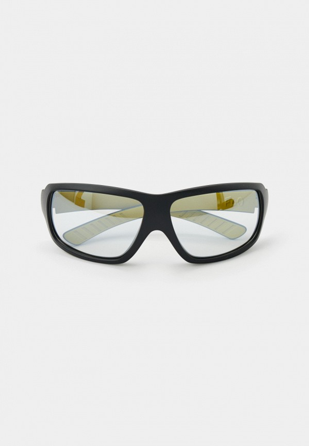 Спортивные очки LiP FLO / Matt Black - Mustard / PC Photochromic / ecLiPse Series ML Silver Smoke AF Lens