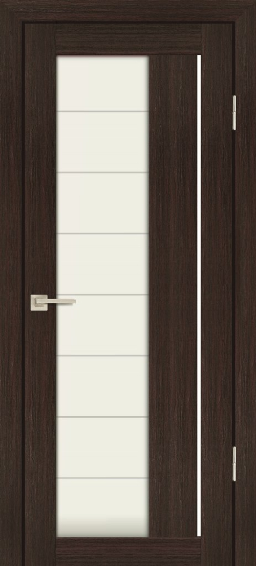 Дверь PS-41 / Цвет Венге Мелинга / белый сатинат / Двери PROFILO PORTE