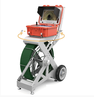 Cистема телеинспекции  с наклонно-поворотной камерой 360 градусов