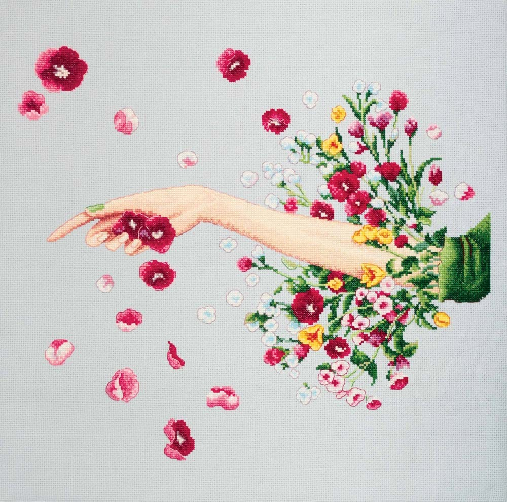 "Объявляю весну"-СU043  подушка