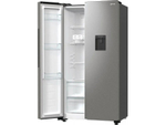 Холодильник двухкамерный Gorenje NRR9185EAXLWD Side by Side серебристый