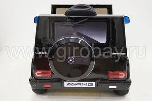 Детский электромобиль River Toys Mercedes-Benz-G-65-LS528 черный