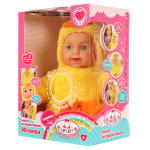 Пупс озвученный ЮЛЯША 25СМ, В КОСТЮМЕ УТЕНКА, ПЕСНЯ И 3 СТИХА А. БАРТО В КОР. HDL1469-2-RU (Карапуз)