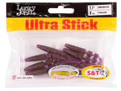 Мягкая съедобная приманка LJ Pro Series Ultra Stick 2.7 in (68 мм), цвет S13, 8 шт