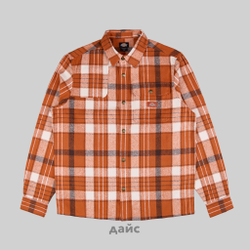 Рубашка мужская Dickies Nimmons Plaid Long Sleeve Shirt