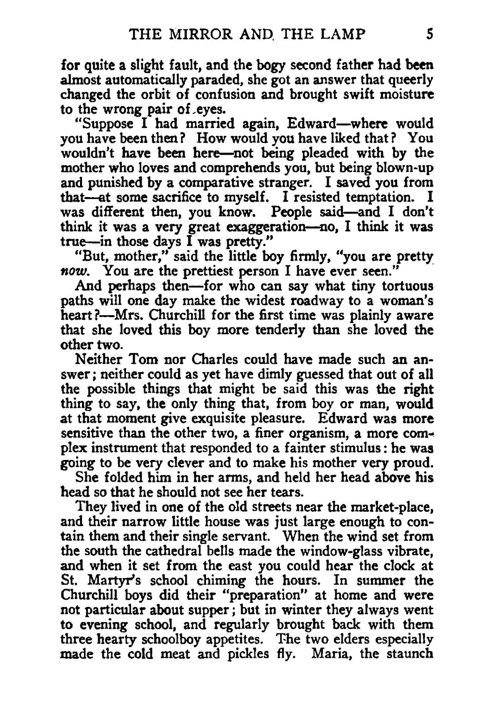 The mirror and the lamp | W. B. Maxwell