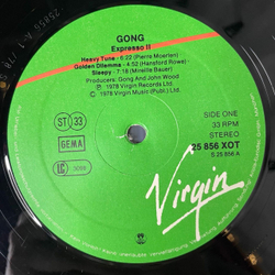 Винтажная виниловая пластинка LP Gong Expresso II (Germany 1978)