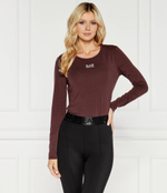 Блузка EA7 - бордовый(6DTT13 TJDZZ)