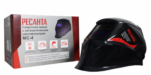 Маска РЕСАНТА МС-4 черный