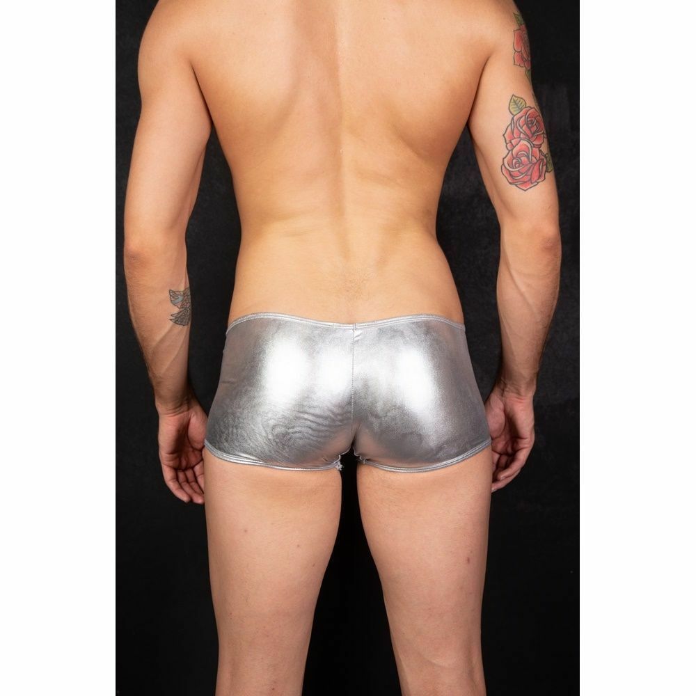 Мужские трусы хипсы серебристые Cosmos Colors MR30_S