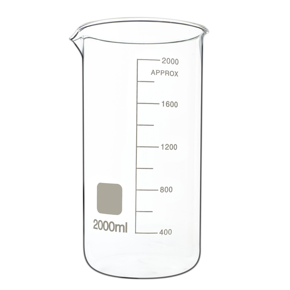Стакан лабораторный высокий, 2000 мл