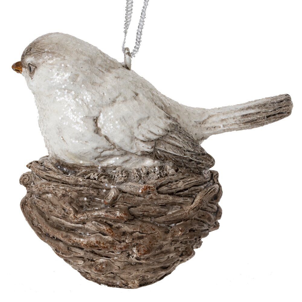 GAEM Украшение новогоднее "Птичка в гнезде", L7 W9 H9 см